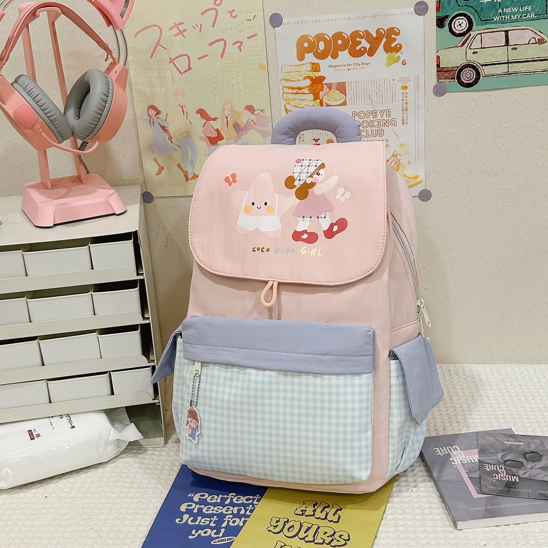 Fun Illustration School Backpack Kalsten