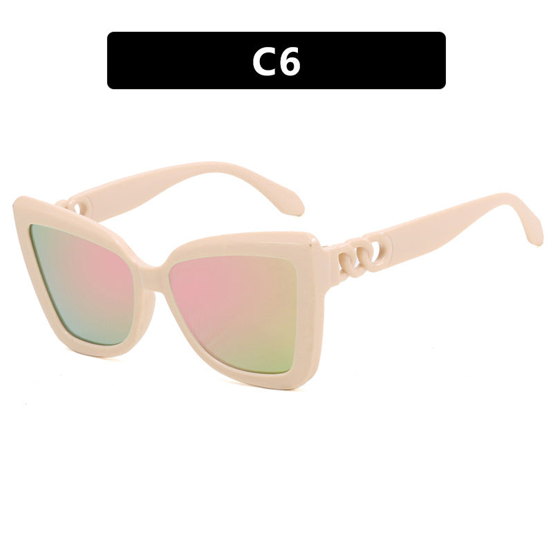 Women's trendy cat-eye sunglasses with sophisticated pattern Kalsten