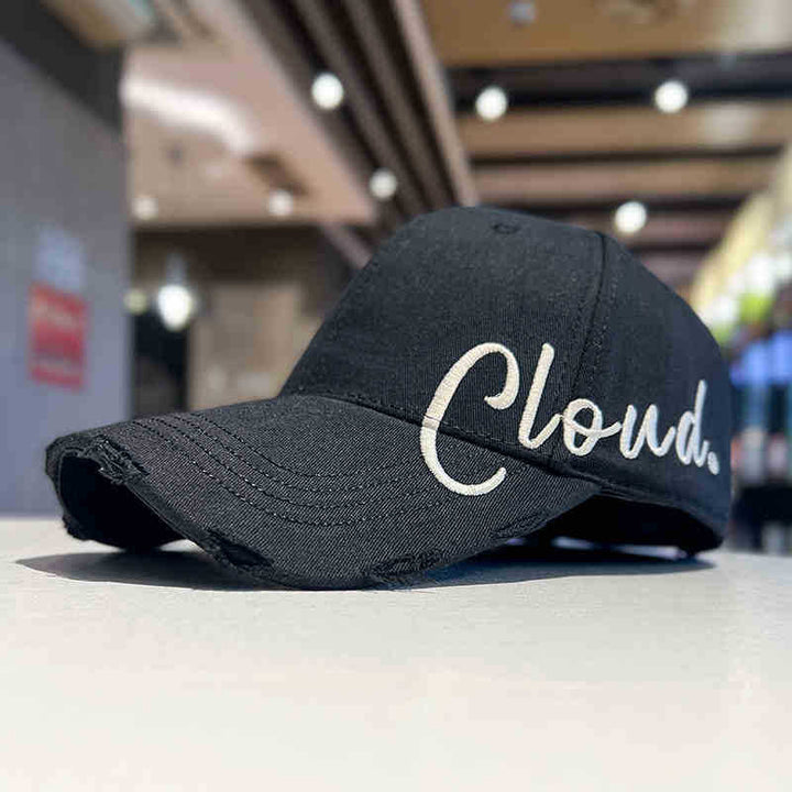 Women's Distressed Casual Cotton Baseball Cap Kalsten