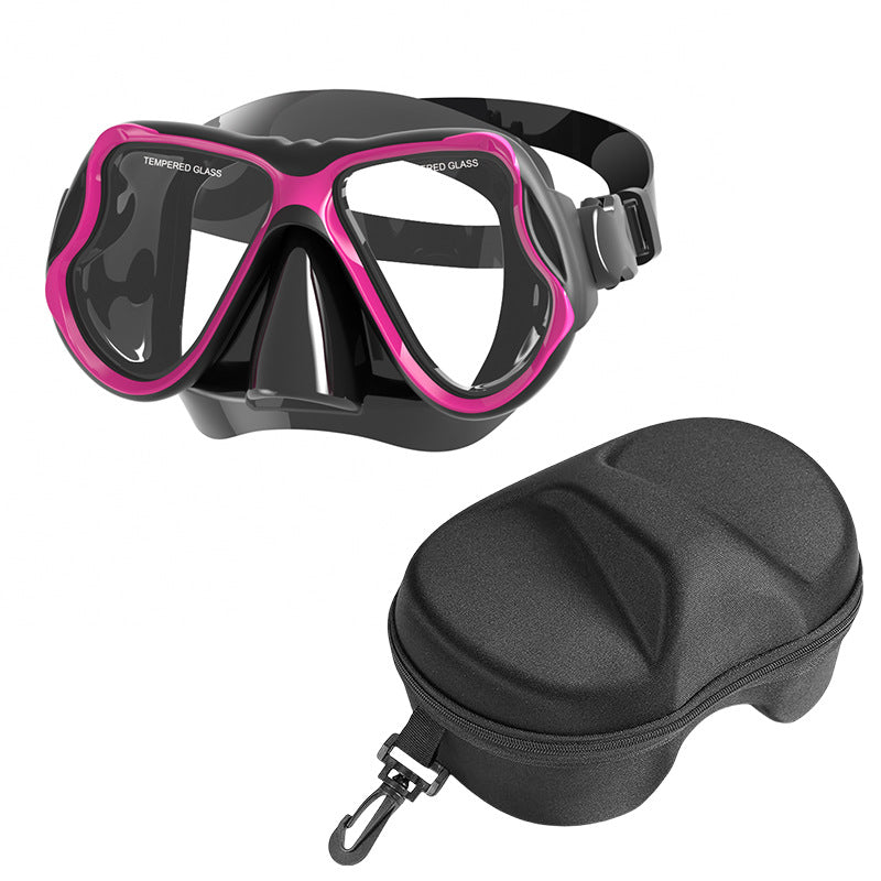 Diving mask with wide field of vision and comfortable wearing comfort Kalsten