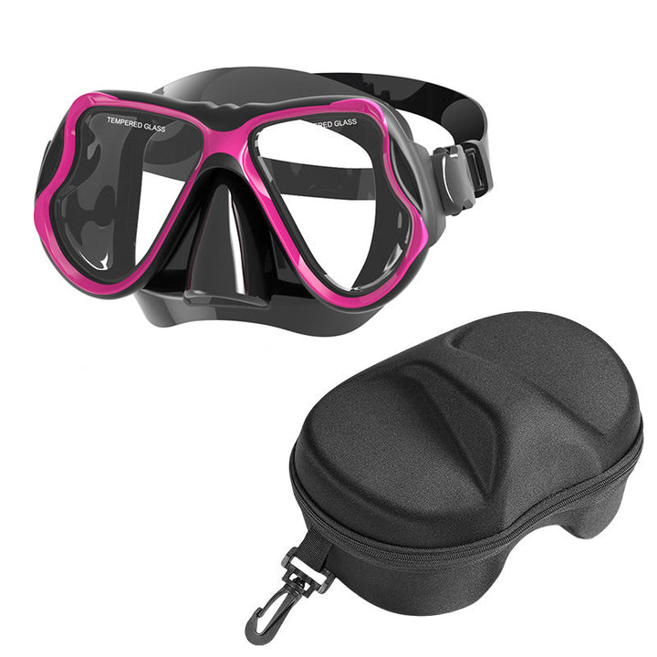 Diving mask with wide field of vision and comfortable wearing comfort Kalsten