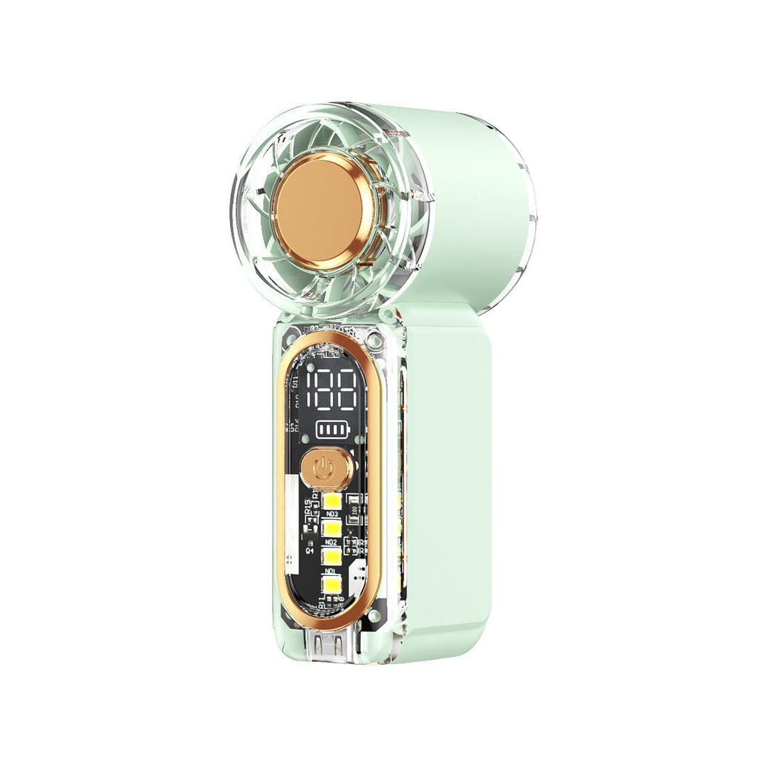 Ladies portable high-performance fan with LED display Kalsten