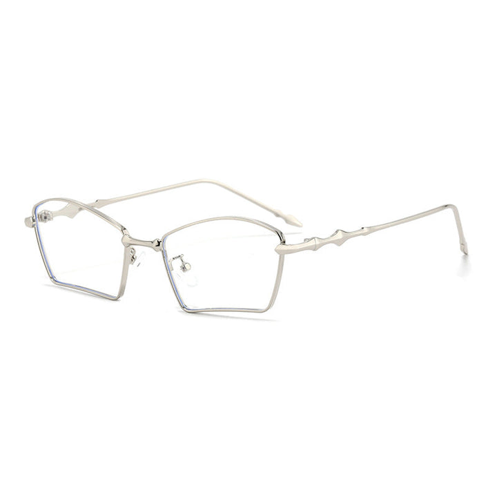 Ladies trendy sunglasses with geometric frame and gradient lenses Kalsten