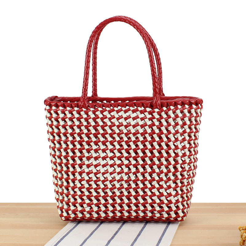 Beach and shopping bag made of high-quality woven material Kalsten