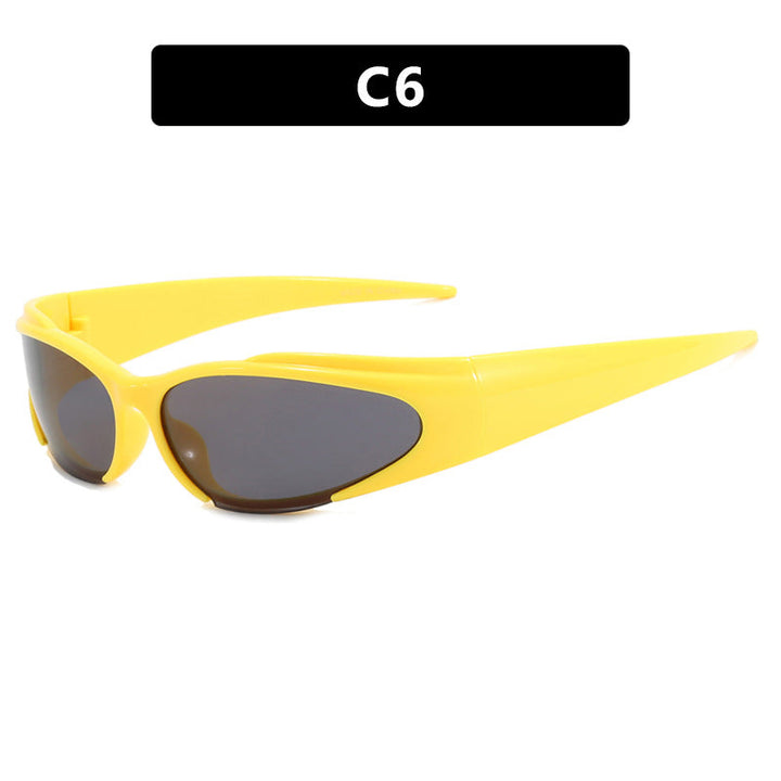 Ladies sporty UV protection sunglasses with aerodynamic design Kalsten