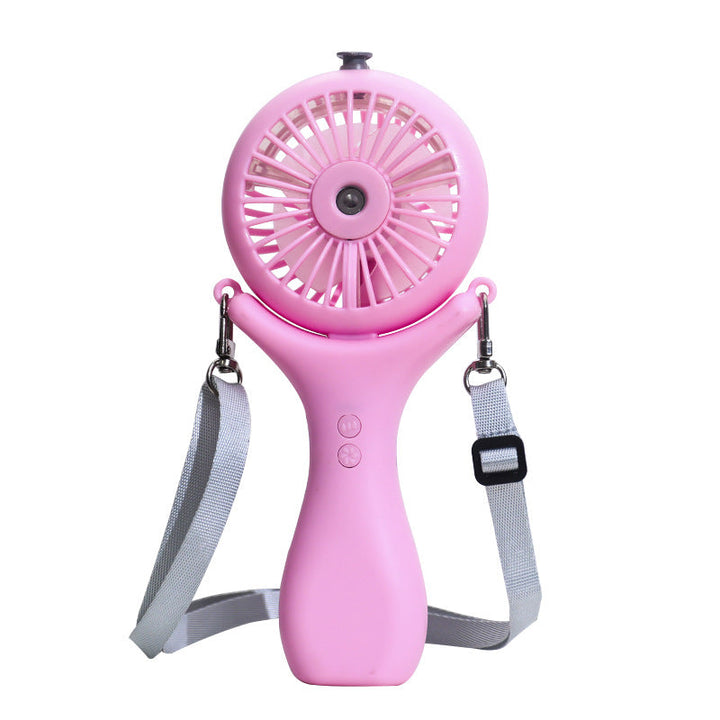 Women portable mini hand fan with spray function and ergonomic design Kalsten