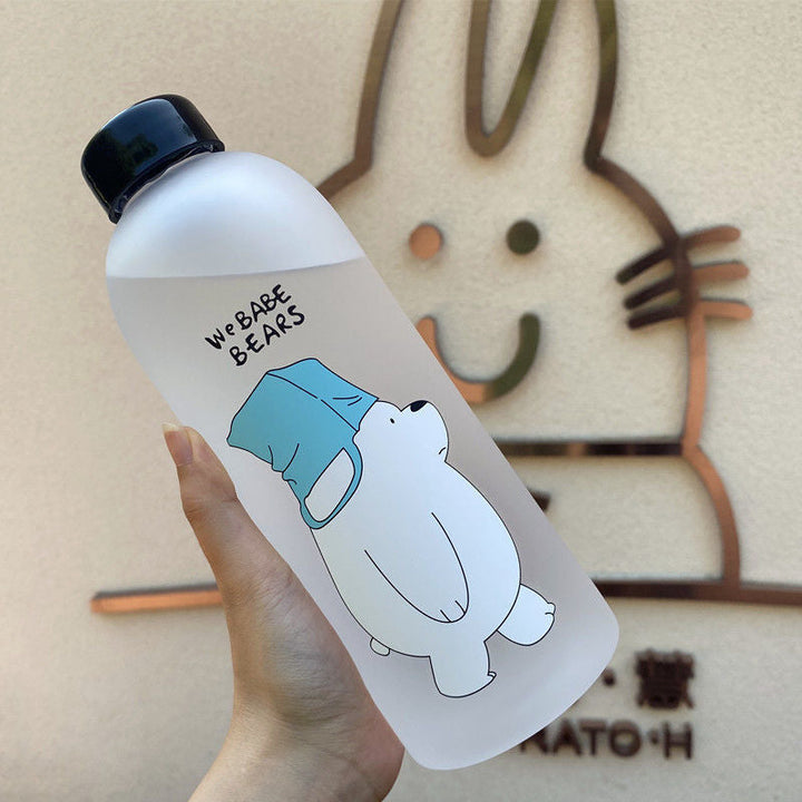 Women's creative drinking bottle with playful panda design Kalsten