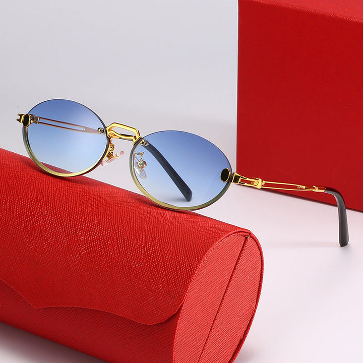 Women's fashionable sunglasses with intricate metal frame and stylish design Kalsten