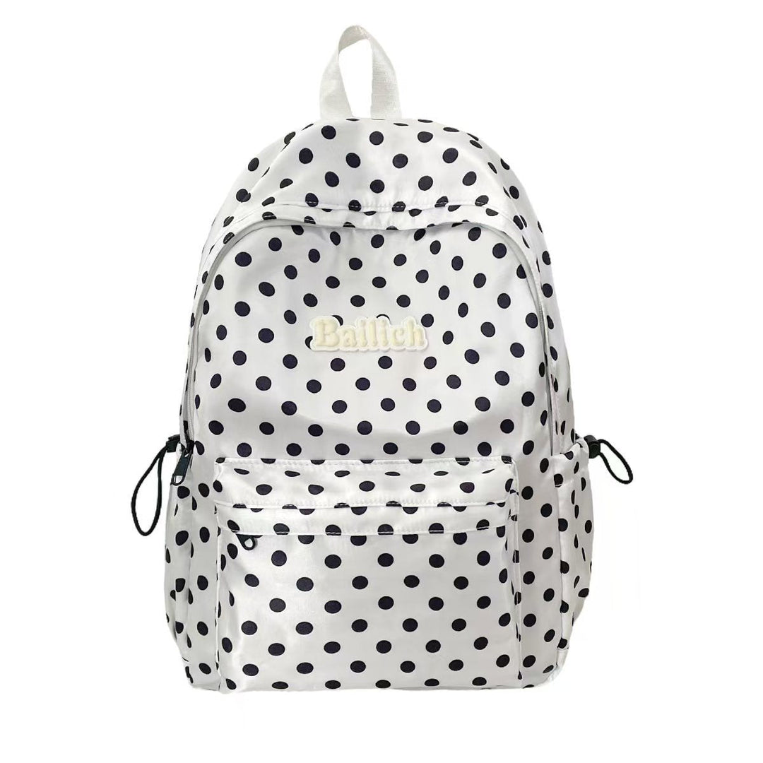 Polka Dot Patterned Casual Backpack Kalsten
