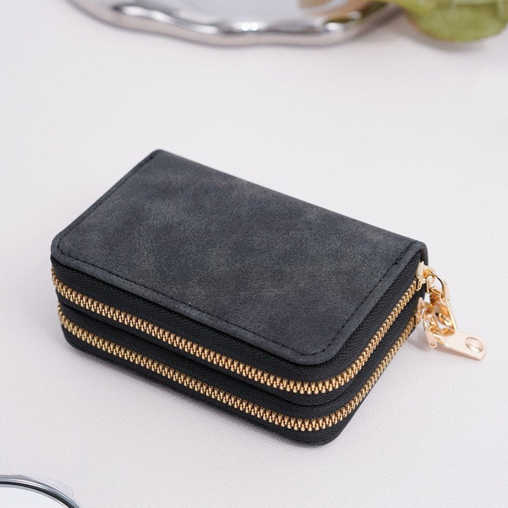 Double Folded Wallet Made of High-Quality Genuine Leather Kalsten