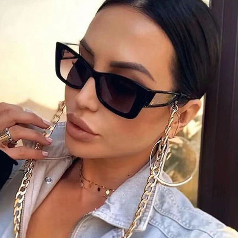 Women's fashionable cat-eye sunglasses with stylish frame and UV protection Kalsten
