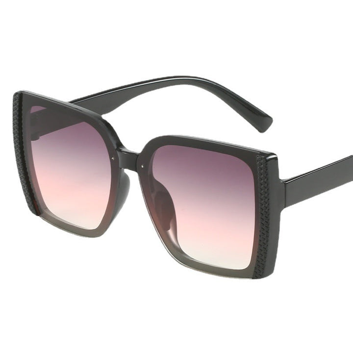 Women oversized designer sunglasses in modern woven design Kalsten