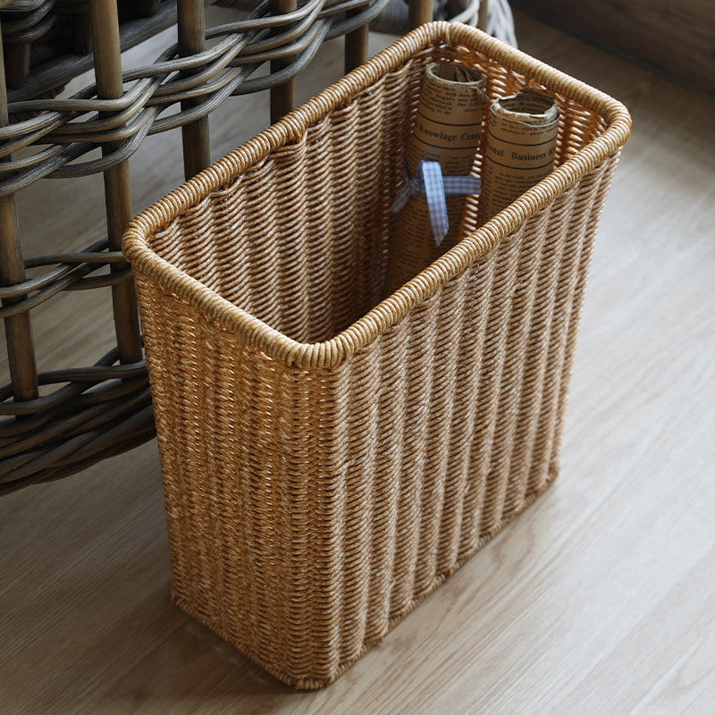 Unisex Rectangular Woven Waste Bin Kalsten