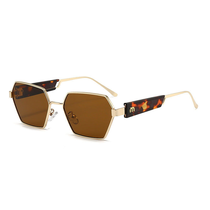 Women's Hexagon Sunglasses with Luxurious Metal Accents Kalsten