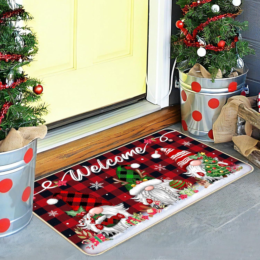 Festive Holiday Door Mat Kalsten