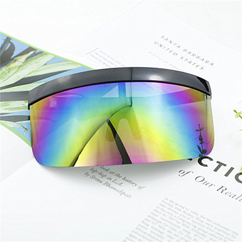 Ladies sport sunglasses in futuristic design Kalsten