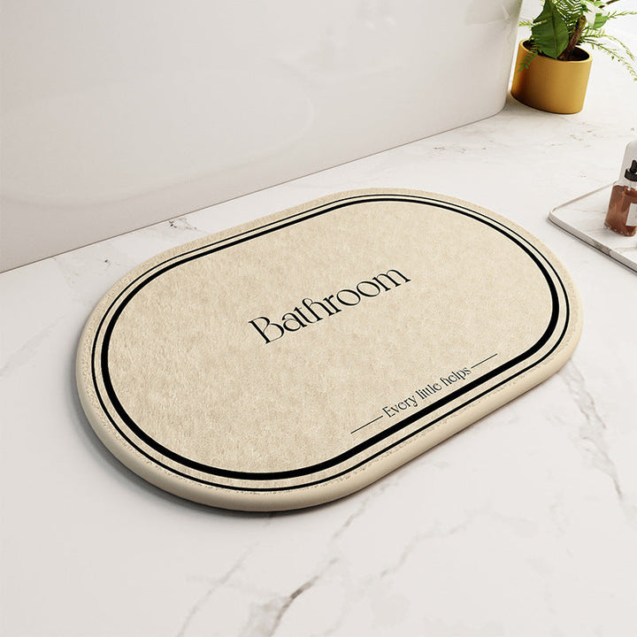 Soft Cotton Bathroom Mat Kalsten