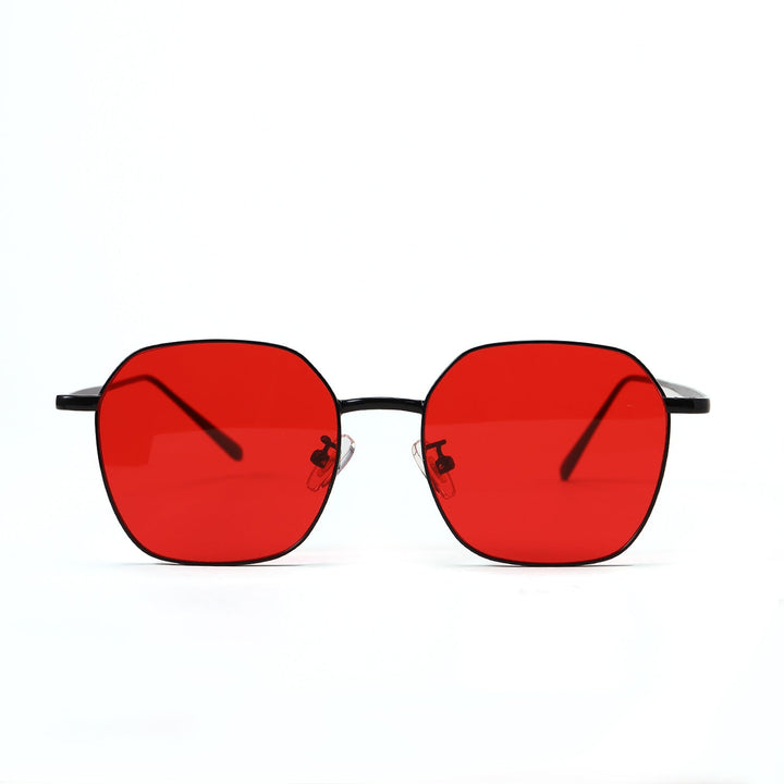 Women geometric sunglasses with modern metal frame Kalsten