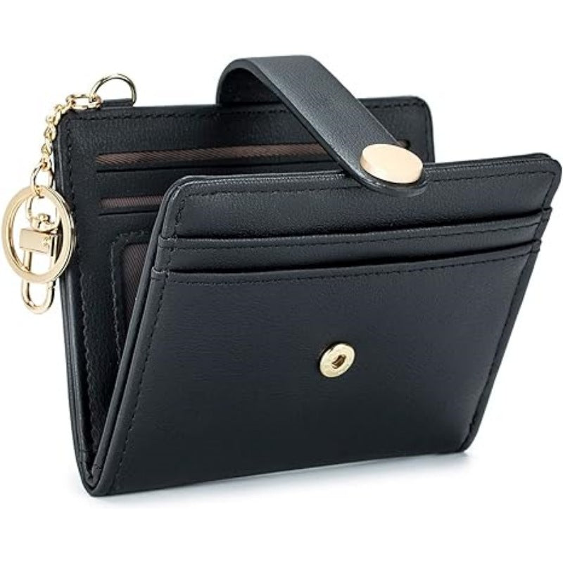 Compact card holder with keychain Kalsten