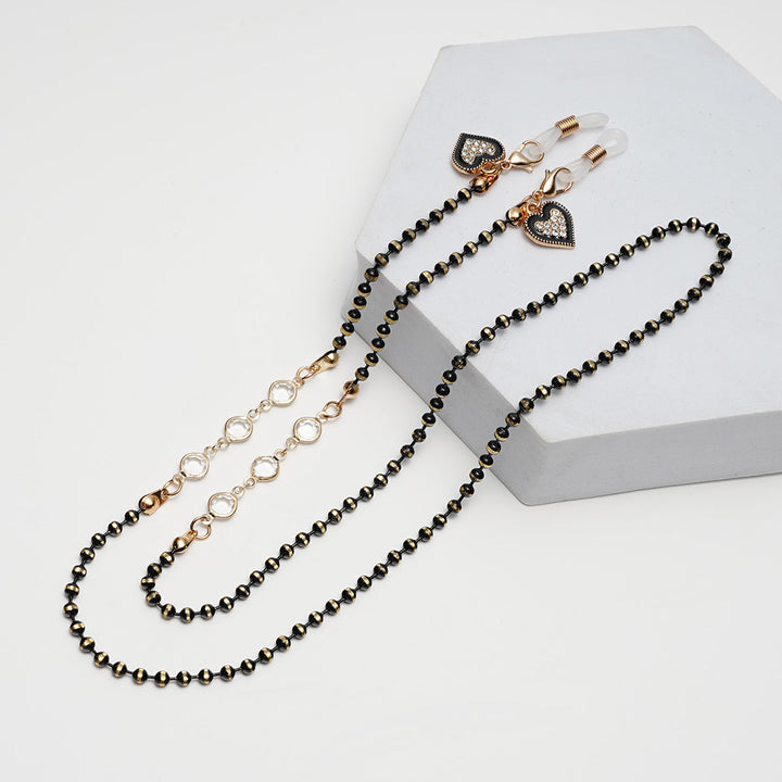Premium Pearl-Embellished Eyewear Chain kalsten