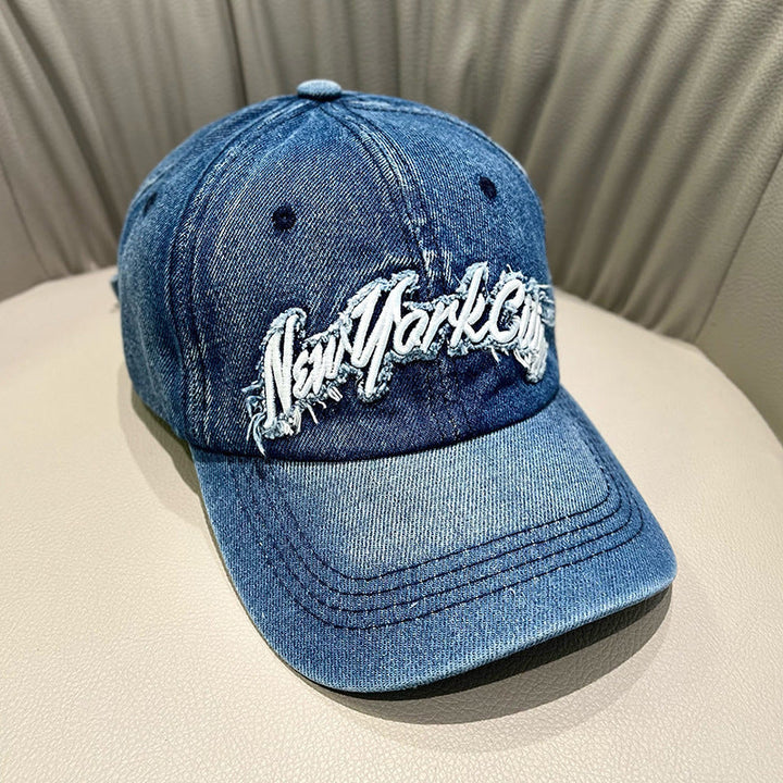 Women's Distressed Denim Cap Kalsten