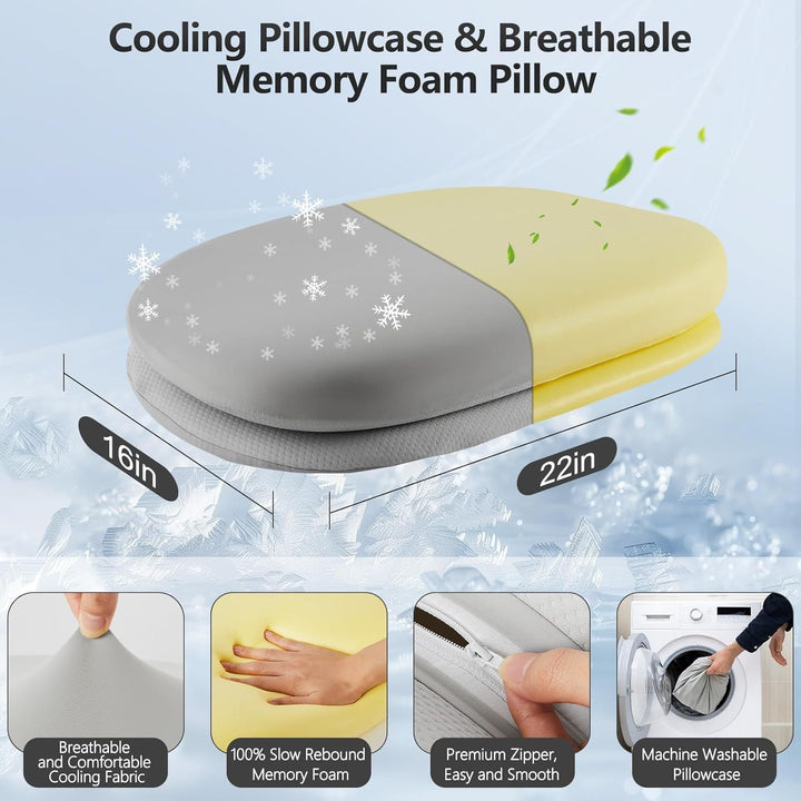 Ergonomic and Adjustable Neck Pillow Kalsten