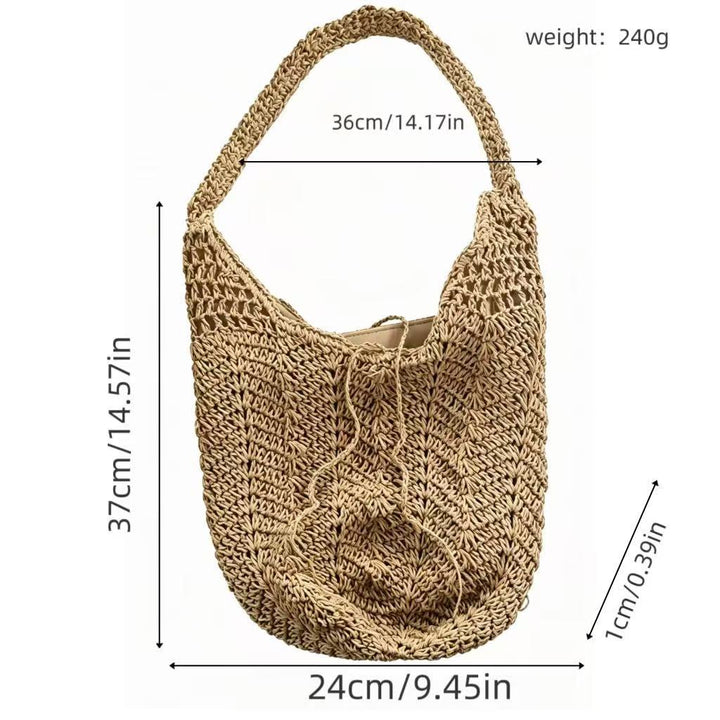 Handcrafted Macrame Shopper Bag Kalsten