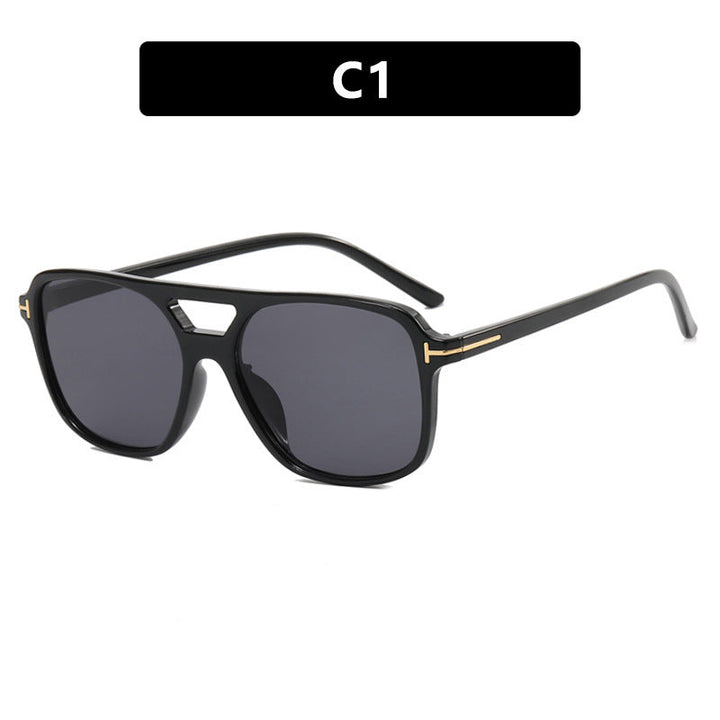 Ladies stylish sunglasses in modern rectangular design Kalsten