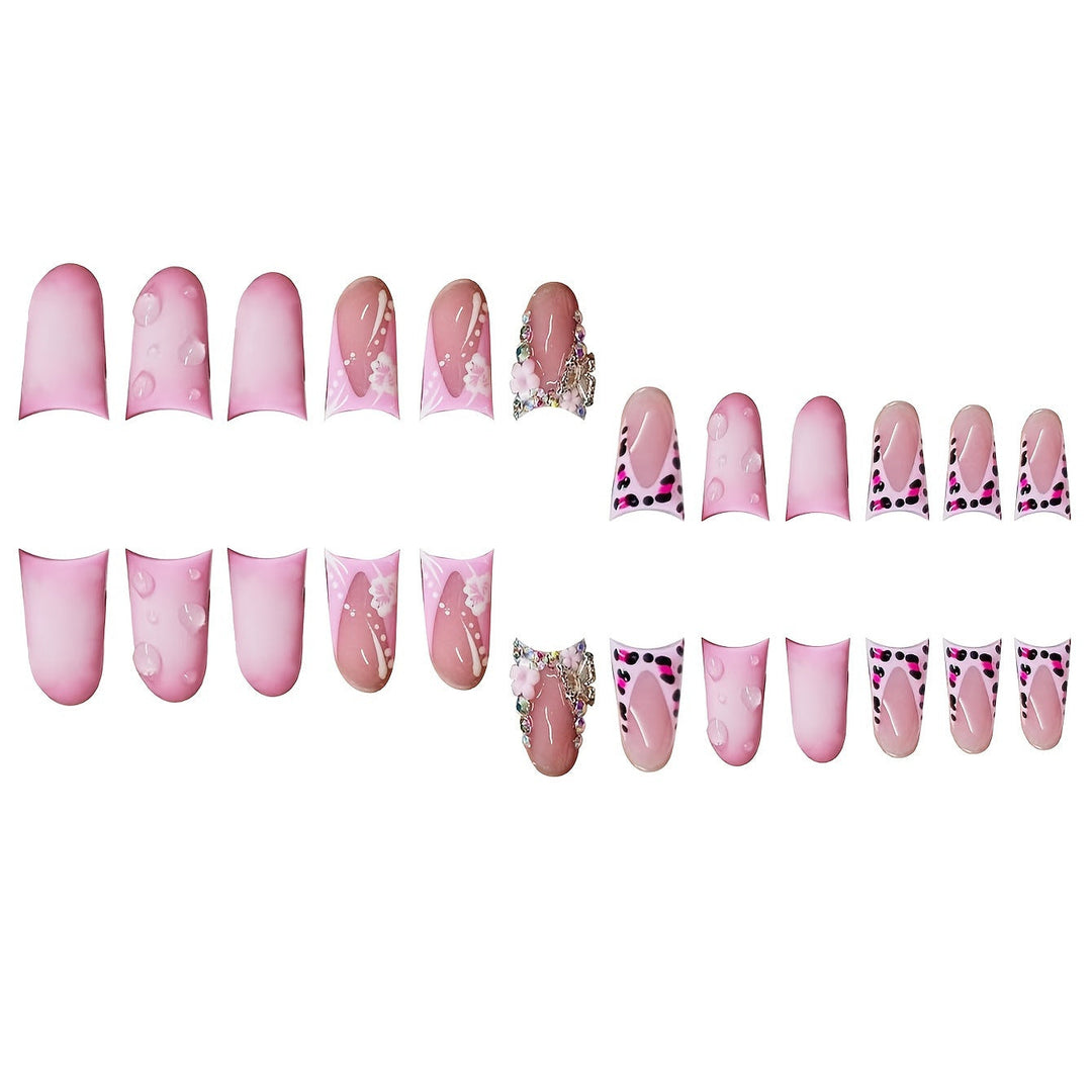Decorative Press-On Nail Art Set Kalsten