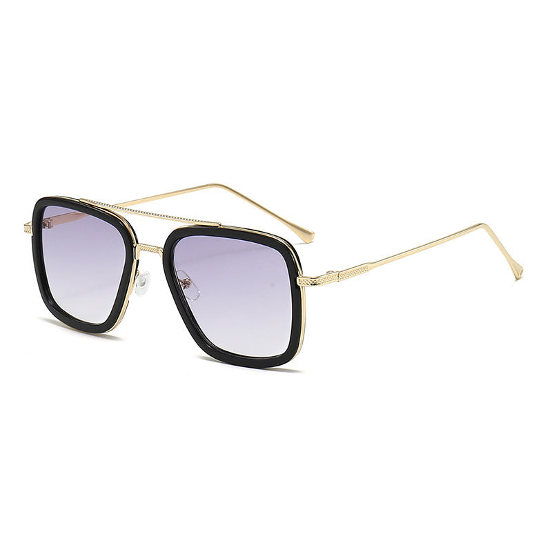 Women's stylish square sunglasses with metallic details Kalsten