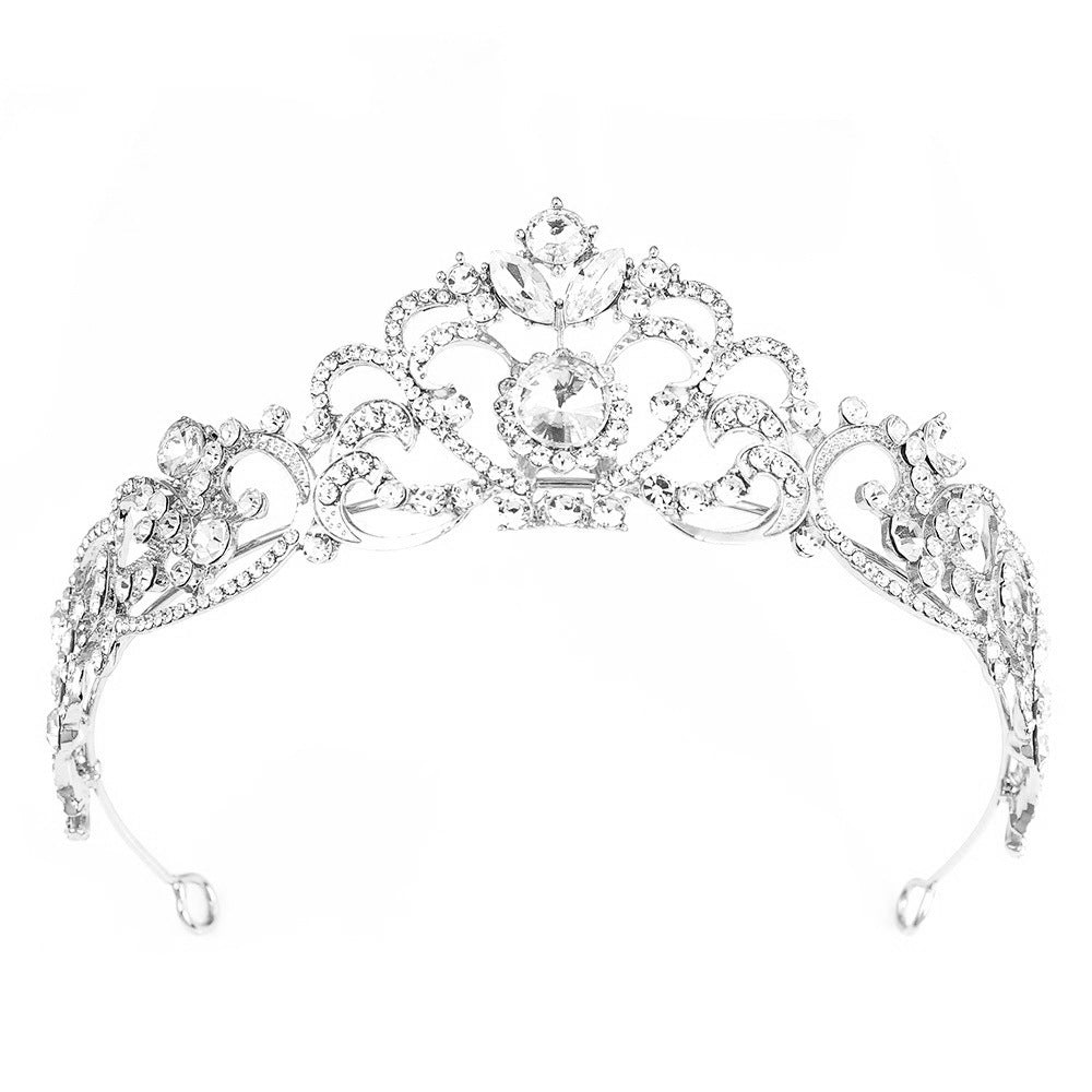 Ladies Crystal Embellished Tiara Kalsten