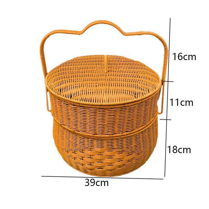 Handwoven Decorative Storage Basket Kalsten