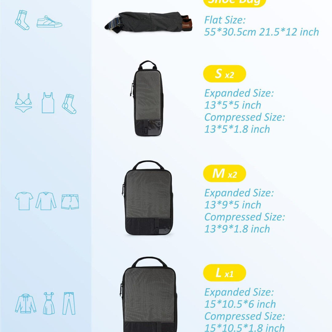 Unisex practical storage bags set Kalsten