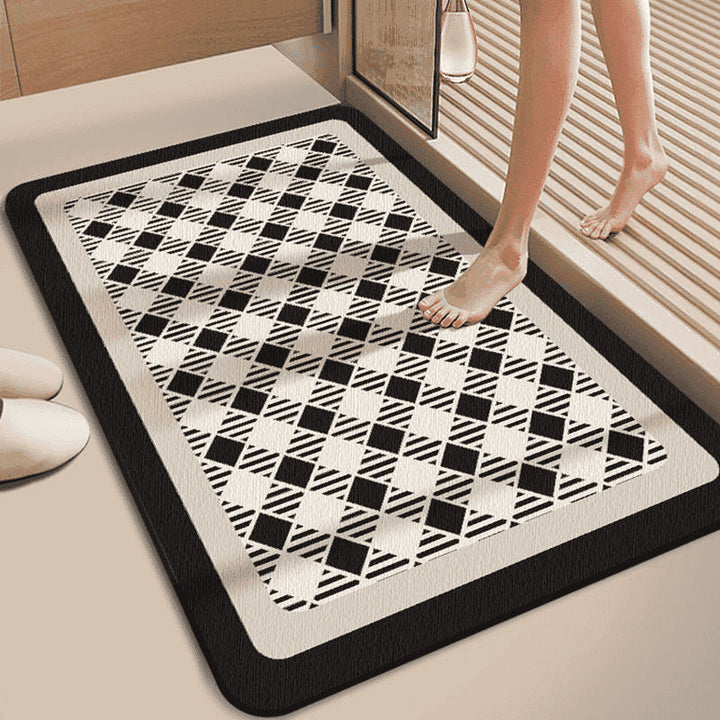 Absorbent Luxury Bathroom Mat Kalsten