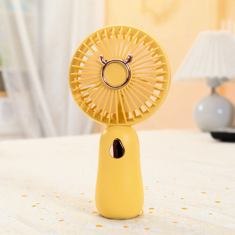 Women's Portable Mini Hand Fan with USB Charging Function Kalsten