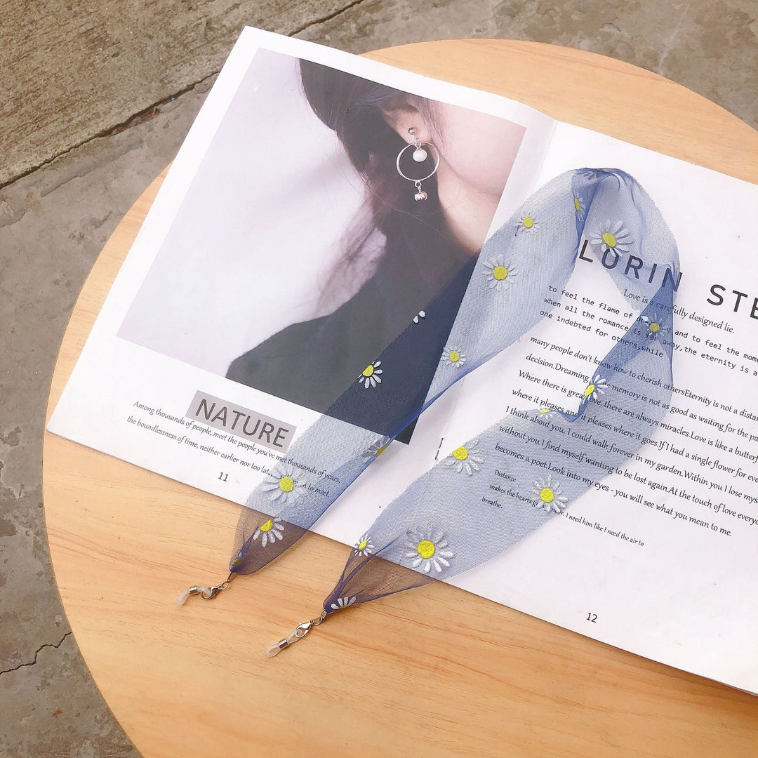 Floral Patterned Eyewear Chain Kalsten