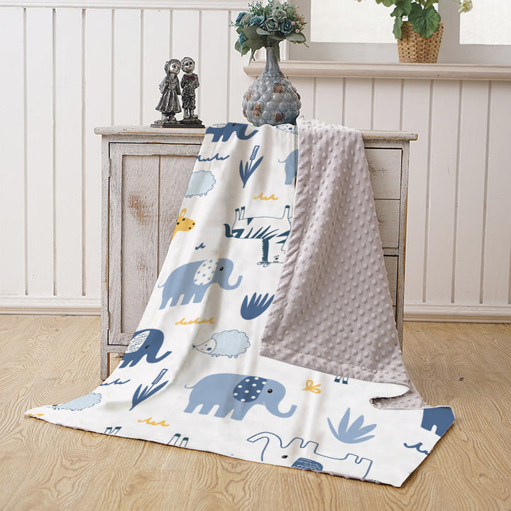 Women’s cuddly blanket in dinosaur design Kalsten