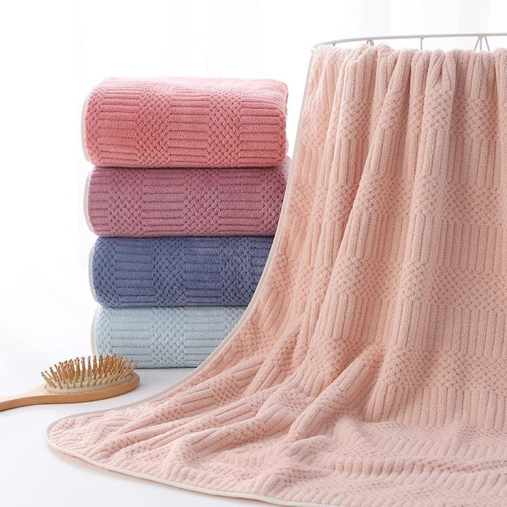 Terry Bath Wrap Blanket with Durable Handles Kalsten