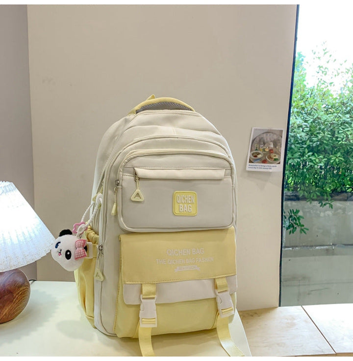 Stylish Multi-Storage School Backpack