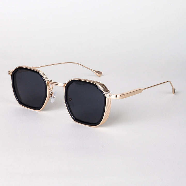 Ladies stylish sunglasses in modern octagonal design with high-quality polarized lenses Kalsten
