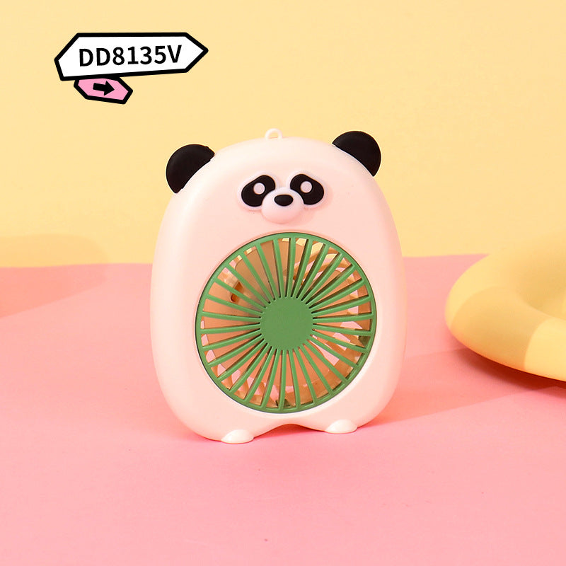 Women's Portable Hand Fan in Cute Pig Design Kalsten