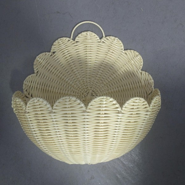 Handcrafted Natural Woven Storage Caddy Acalora