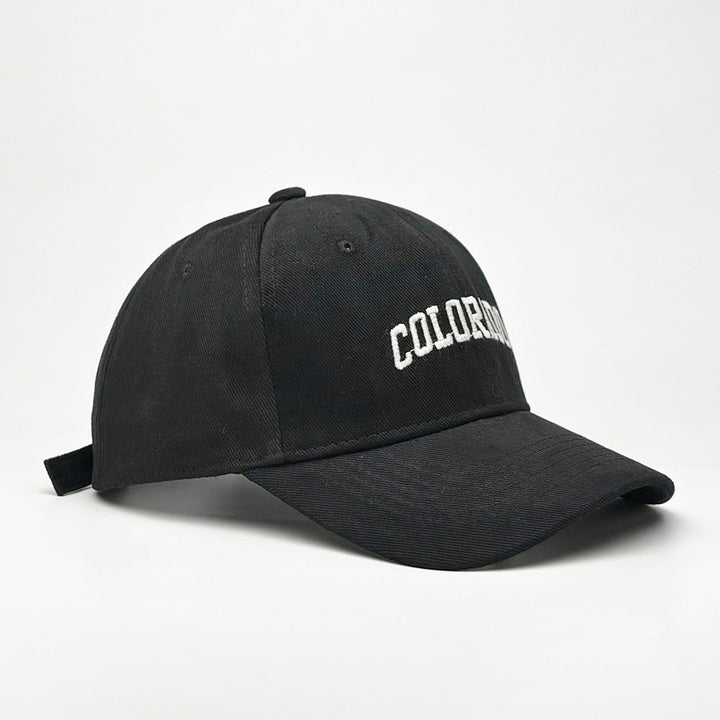 Women's fashionable cotton cap with embroidered lettering Kalsten