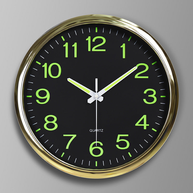 Silent Classroom Clock 30 cm - Silent & Illuminated Time Kalsten