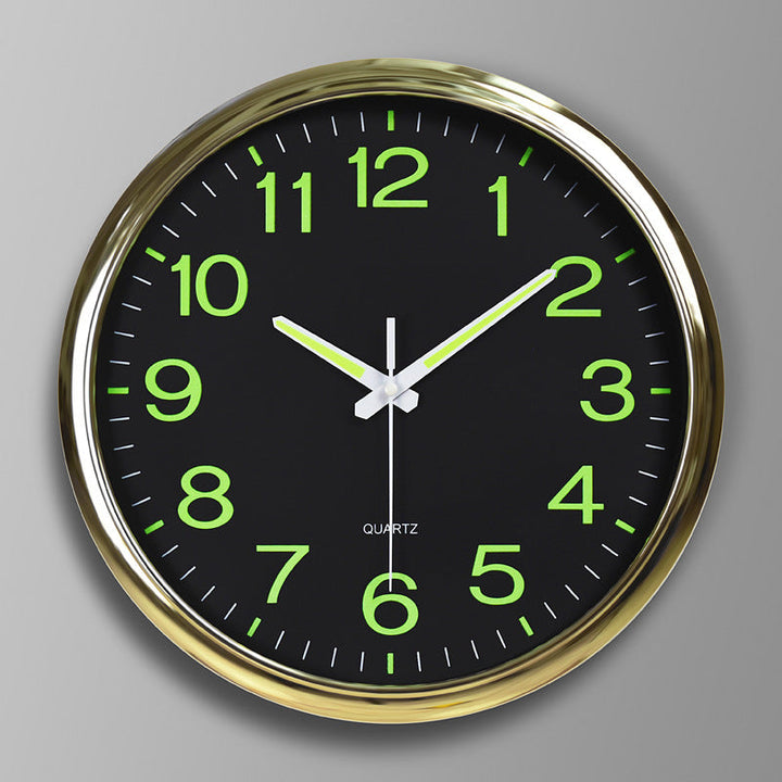 Silent Classroom Clock 30 cm - Silent & Illuminated Time Kalsten