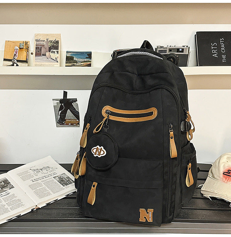 Multi-Pocket Ergonomic Travel School Backpack
