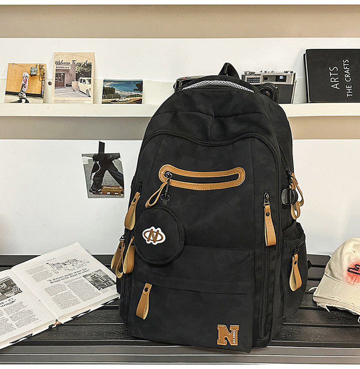 Multi-Pocket Ergonomic Travel School Backpack