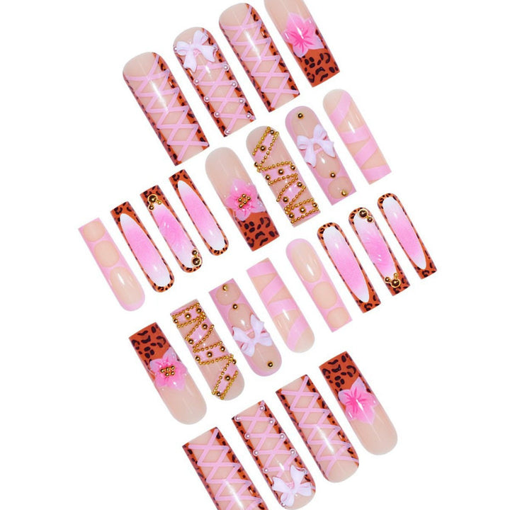 Decorative Press-On Nail Art Set Kalsten 1787368939