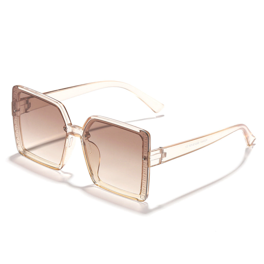 Women's oversized sunglasses with stylish frame Kalsten