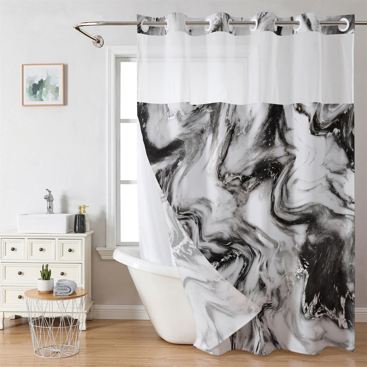 Artistic Floral Shower Curtain Kalsten